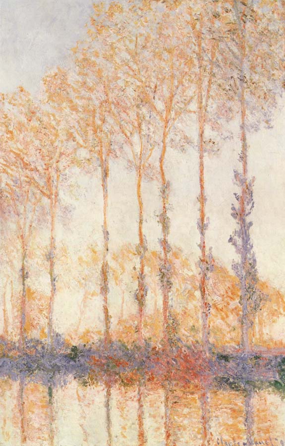 Claude Monet Peupliers an Bourd de l-Epte